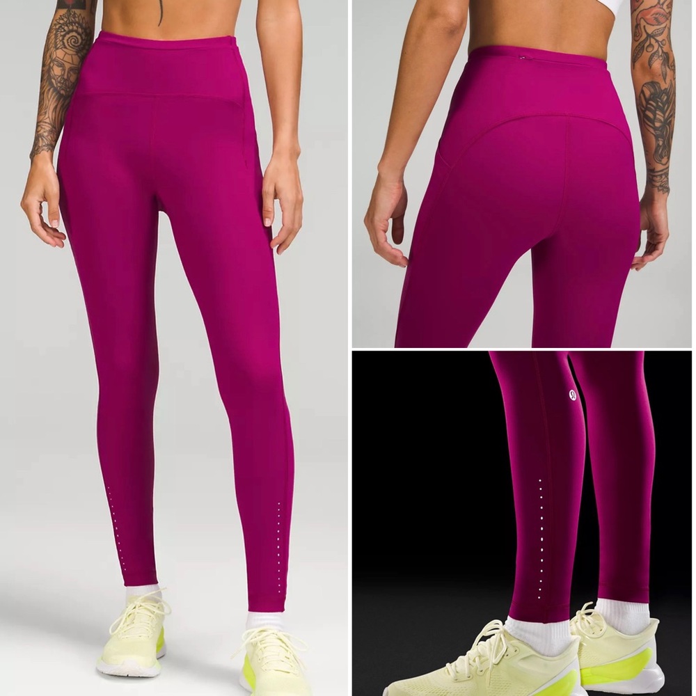 lululemon athletica High-Rise Magenta Leggings